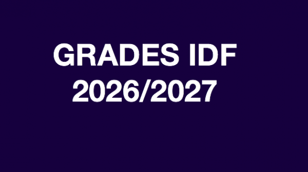 GRADES IDF 26/27