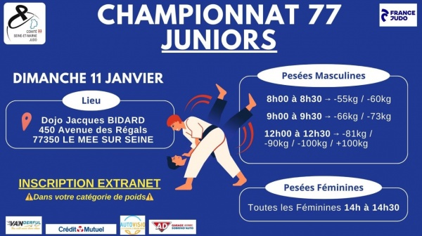 Chapionnat de Seine et Marne Juniors